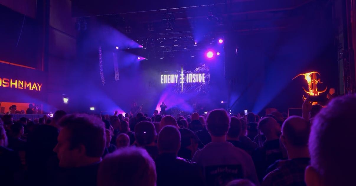 Event-IT für die Stahlhalle: Fester Partner beim MOSHnMAY Festival – Referenzfoto von NIJO Solutions